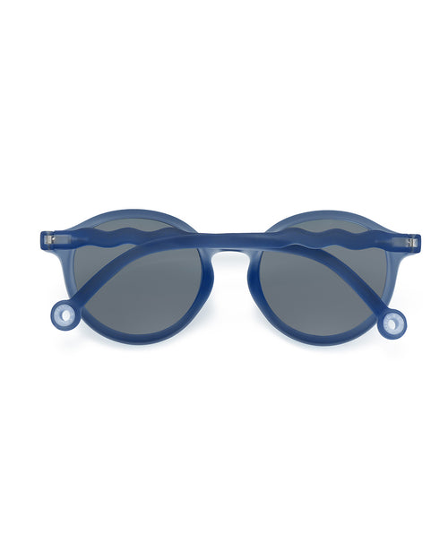 Junior Oval Sunglasses Navy Blue