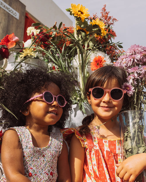 Kids Oval Sunglasses Rock Rose