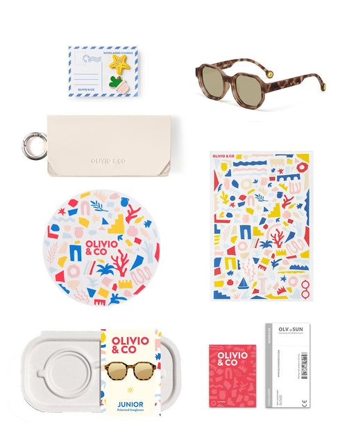 Lunettes de soleil #D - Pre-teen - Tortoiseshell
