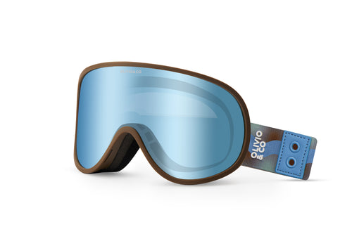Adult Ski Goggles Polar Blue