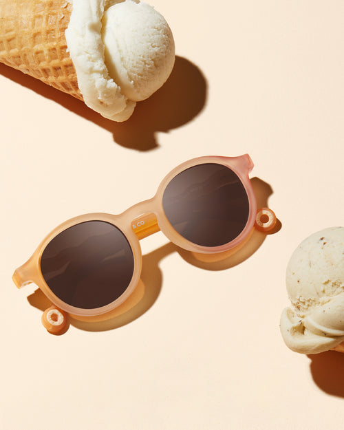 Junior Oval Sunglasses Waffle Special