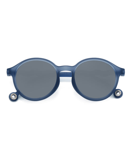 Teen & Adult Oval Sunglasses Navy Blue