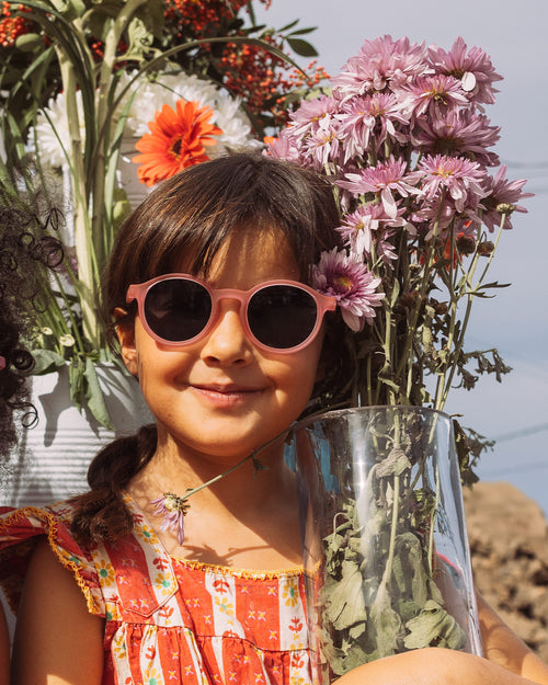 Junior Oval Sunglasses Rock Rose