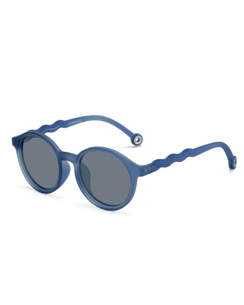Teen & Adult Oval Sunglasses Navy Blue