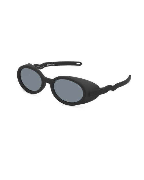 Junior Creative Shield Sunglasses Lava Black