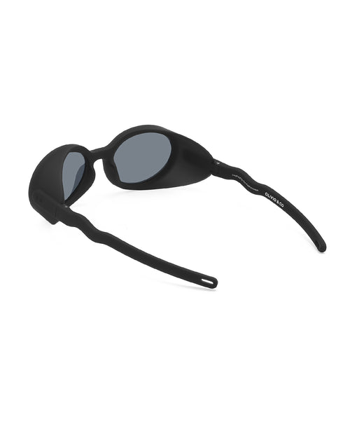 Junior Creative Shield Sunglasses Lava Black