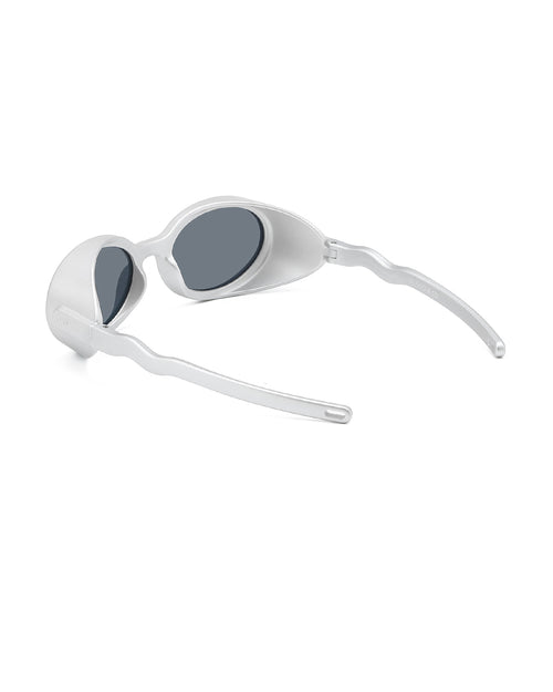 Kids Creative Shield Sunglasses Space Silver