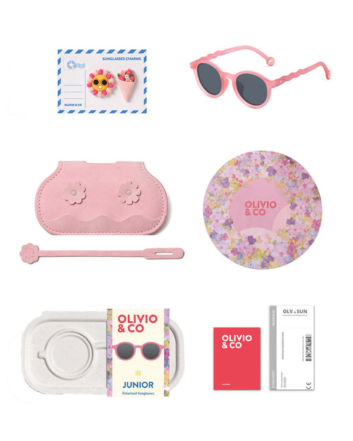 Junior Oval Sunglasses Rock Rose