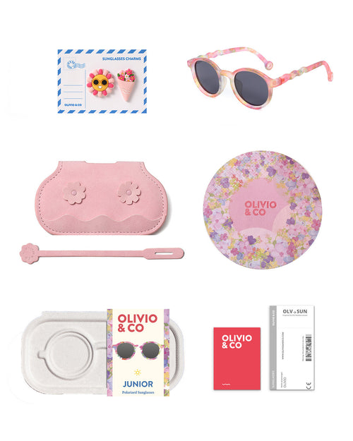 Junior Oval Sunglasses Floral Reverie
