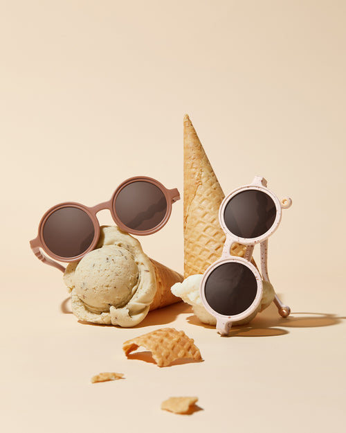Toddler Round Sunglasses Chocolate