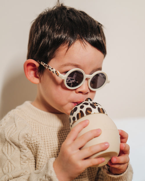 Lunettes de soleil Rondes - Bébé - Reef Blue