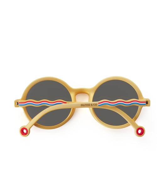 Lunettes de soleil Rondes - Enfant - Medallion Gold