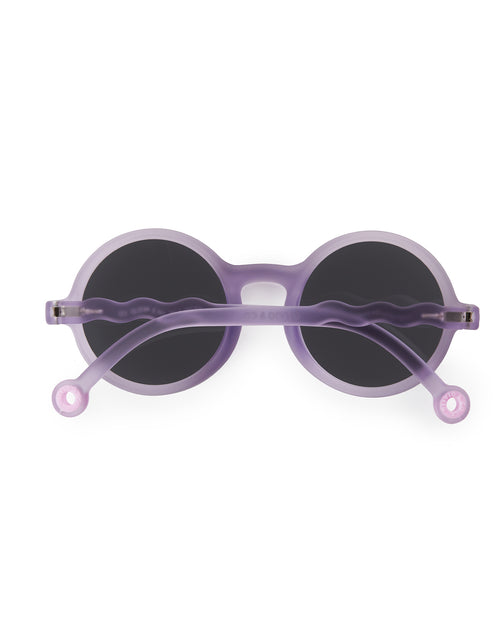 Lunettes de soleil Rondes - Pre-teen - Purple Coral