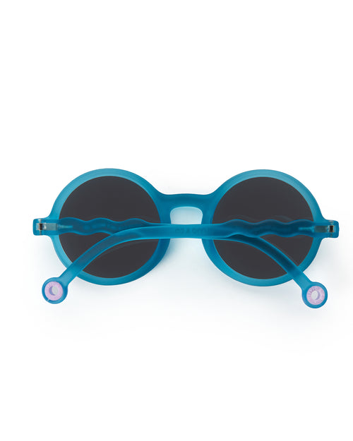 Lunettes de soleil Rondes - Enfant - Reef Blue