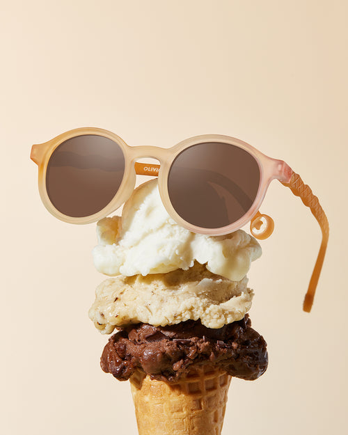 Junior Oval Sunglasses Waffle Special