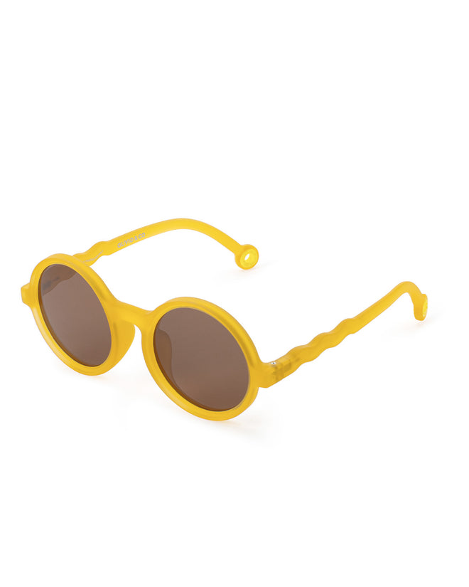 Lunettes de soleil Rondes - Enfant - Citrus Yellow