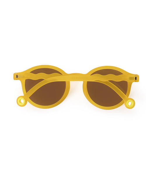 Kids Oval Sunglasses Citrus Yellow