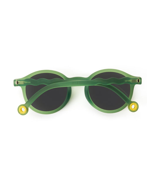 Junior Oval Sunglasses Olive Green