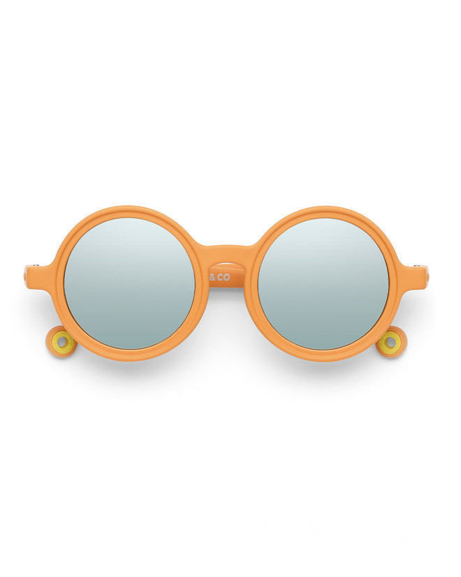 Lunettes de soleil Rondes - Bébé - Starfish Orange