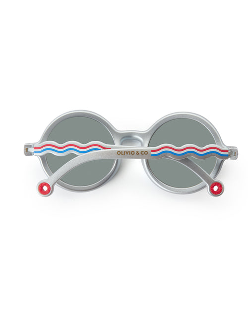 Lunettes de soleil Rondes - Bébé - Medallion Platinum