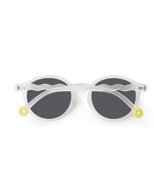 Lunettes de soleil Ovales - Enfant - Jellyfish White