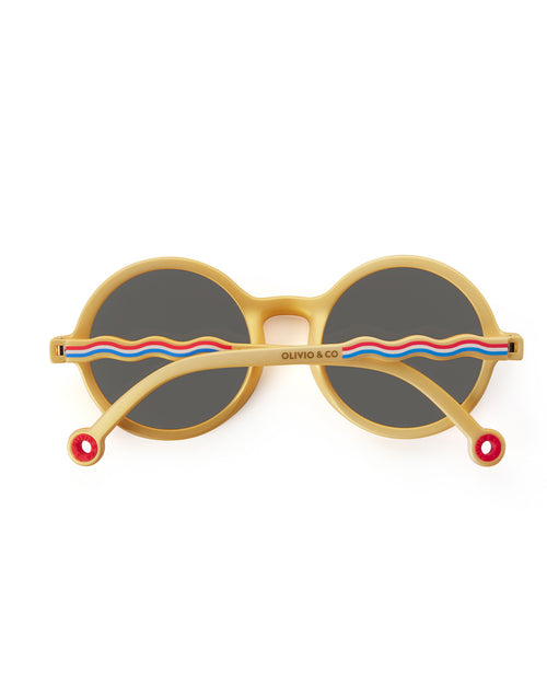 Lunettes de soleil Rondes - Pre-teen - Medallion Gold