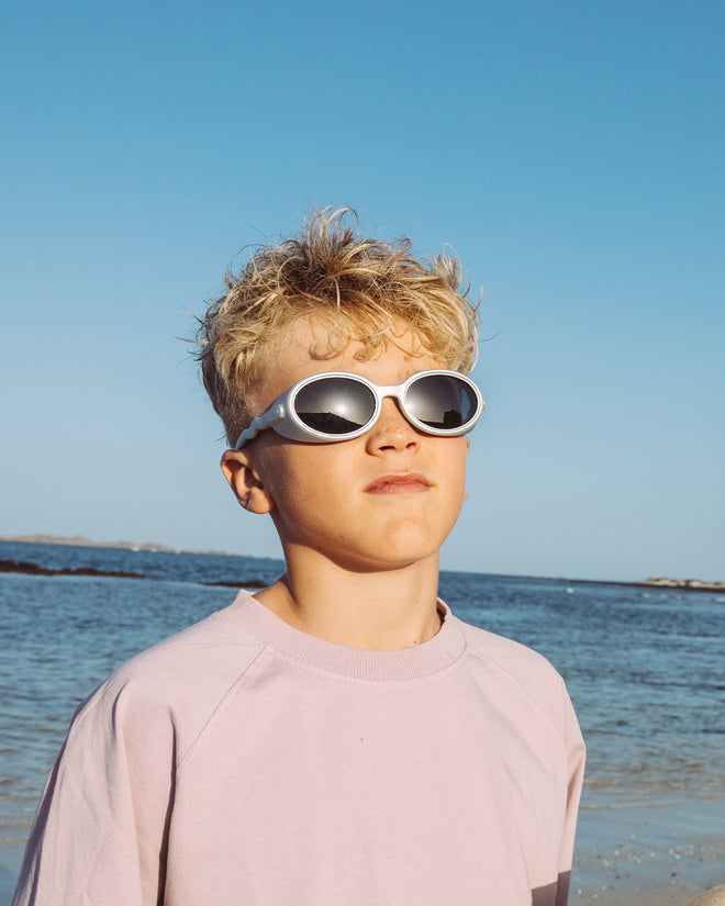 Junior Creative Shield Sunglasses Space Silver