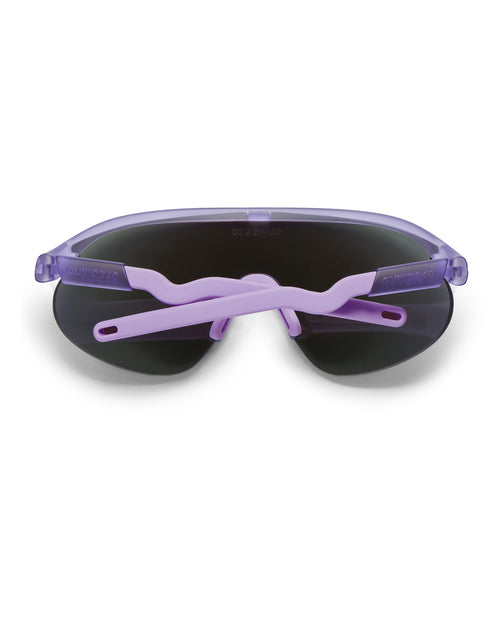 Junior Half-Rim Sports Sunglasses Lavender