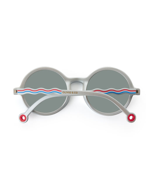 Lunettes de soleil Rondes - Pre-teen - Medallion Platinum