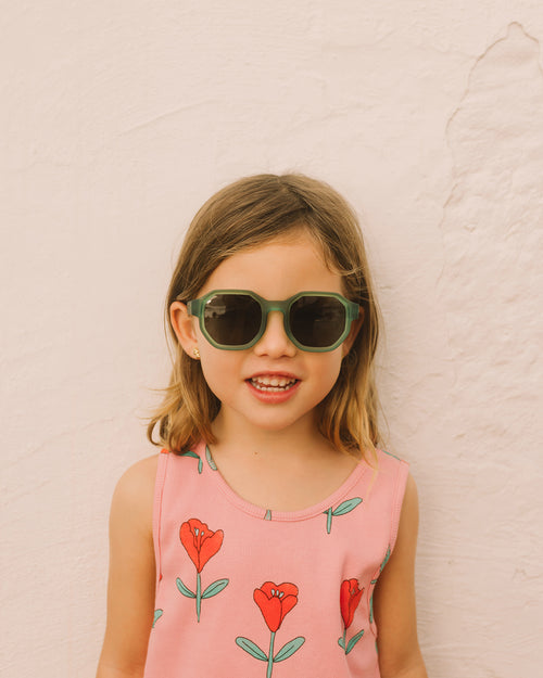 Lunettes de soleil #D  - Pre-teen - Olive Green