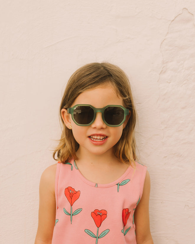 Lunettes de soleil #D  - Pre-teen - Olive Green