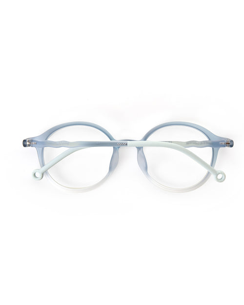 Teen & Adult Oval Screen Glasses Tranquil Blue