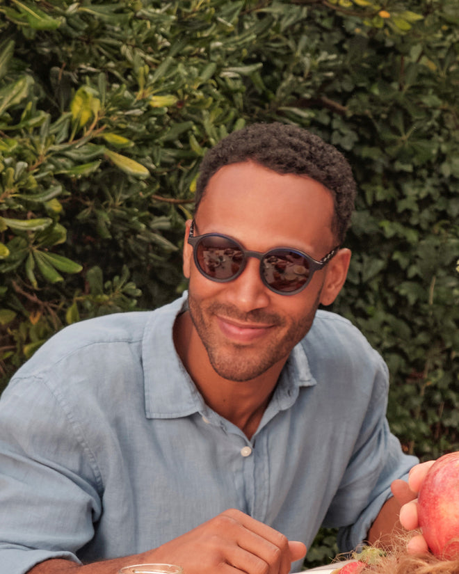 Teen & Adult Oval Sunglasses Midnight Berry