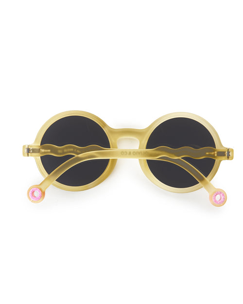 Kids Round Sunglasses Sun Coral