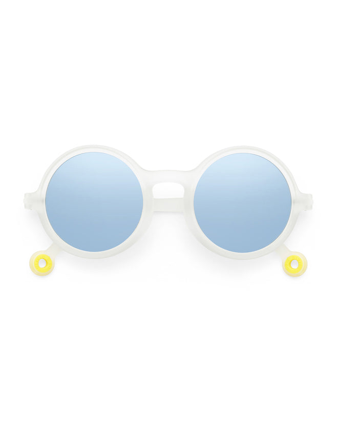 Lunettes de soleil Rondes - Enfant - Jellyfish White