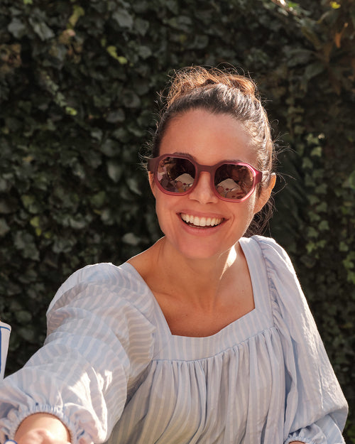 Teen & Adult #D Sunglasses Raspberry