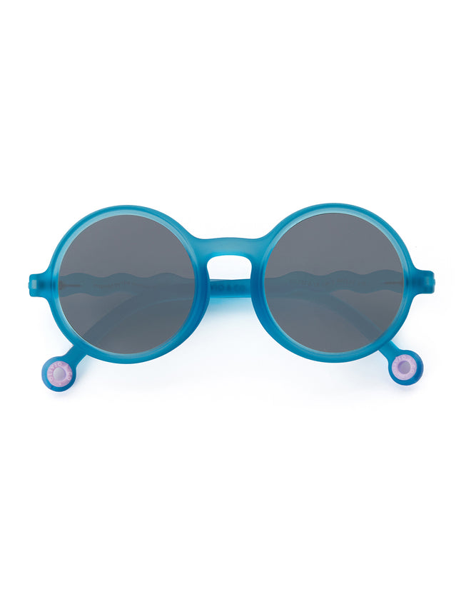 Lunettes de soleil Rondes - Enfant - Reef Blue