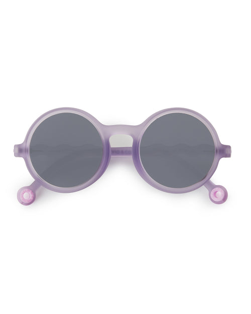 Lunettes de soleil Rondes - Enfant - Purple Coral