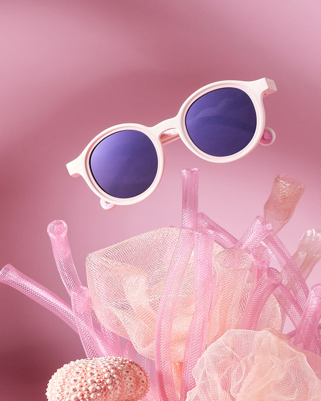 Lunettes de soleil Ovales - Bébé - Coral Blush