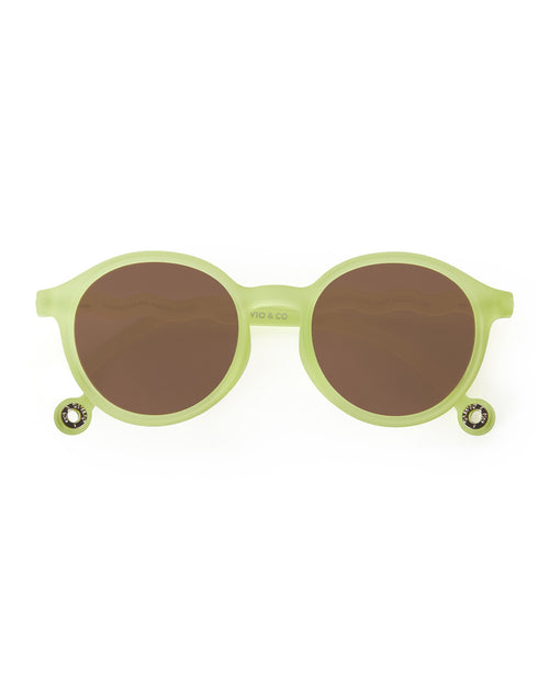 Lunettes de soleil Ovales - Teen et adulte - Lime Green