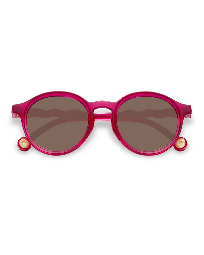 Kids Oval Sunglasses Raspberry