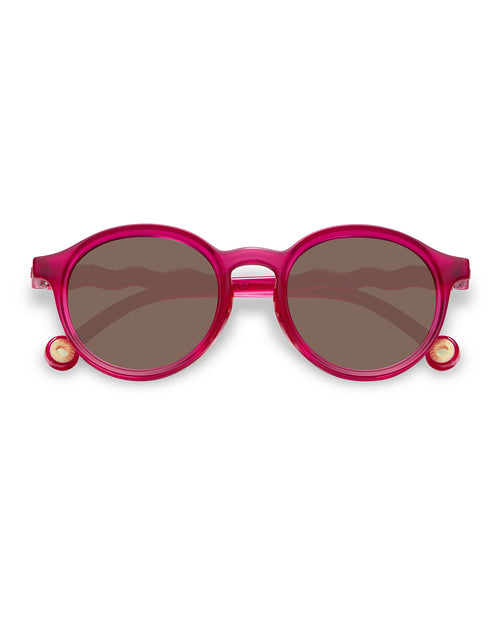 Junior Oval Sunglasses Raspberry