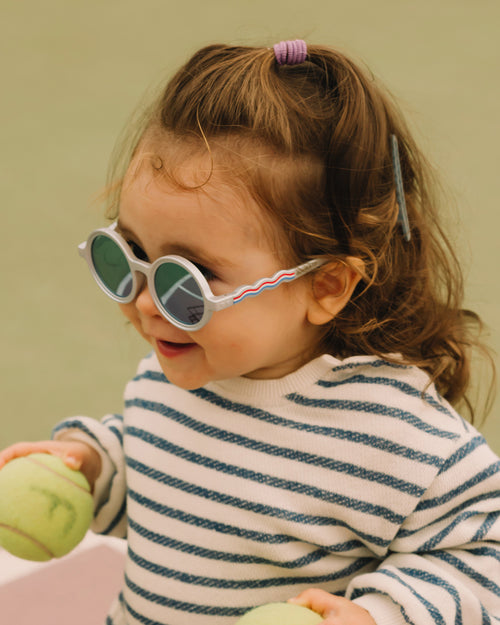 Lunettes de soleil Rondes - Bébé - Medallion Platinum