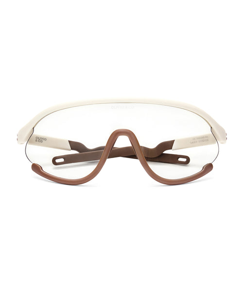 Junior Full-Rim Sports Sunglasses Retro Brown
