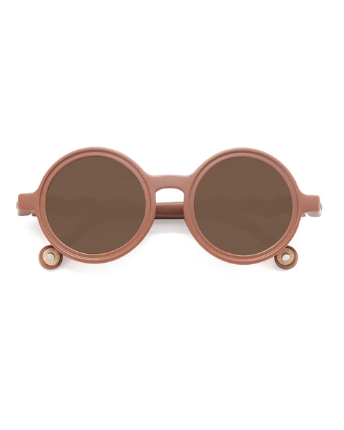 Toddler Round Sunglasses Chocolate