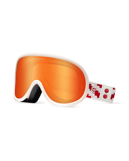 Junior Ski Goggle Snow Peak Red