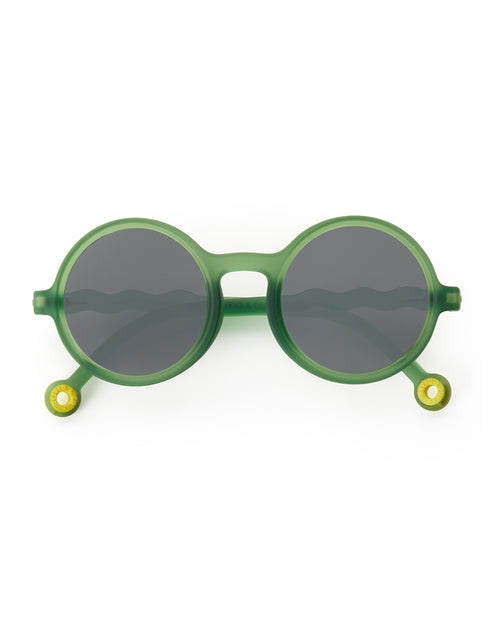 Lunettes de soleil Rondes - Enfant - Olive Green 