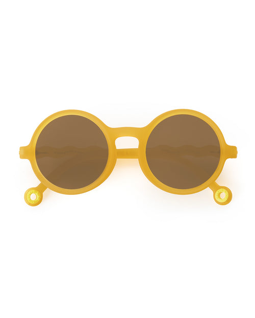 Lunettes de soleil Rondes - Enfant - Citrus Yellow