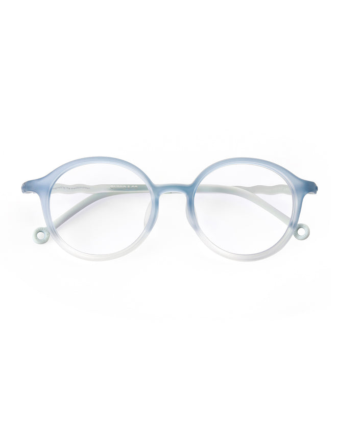 Teen & Adult Oval Screen Glasses Tranquil Blue