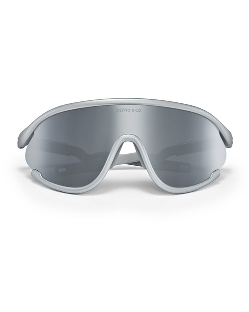 Adult Full-Rim Sports Sunglasses Space Silver